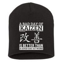 A Bad Day Of Kaizen Funny Japanese Kaizen Short Acrylic Beanie