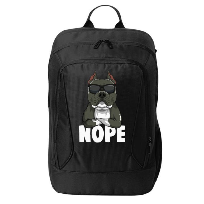 American Bully Dog City Backpack