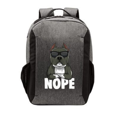 American Bully Dog Vector Backpack