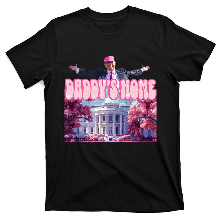 America Back DaddyS Home Trump Pink 2024 T-Shirt