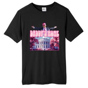 America Back DaddyS Home Trump Pink 2024 Tall Fusion ChromaSoft Performance T-Shirt