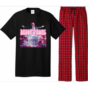 America Back DaddyS Home Trump Pink 2024 Pajama Set