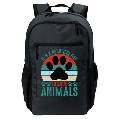 A Beautiful Day To Save Animals Rescue Animals Daily Commute Backpack