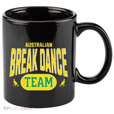 Australian Break Dance Costume Outfit For Halloween 11oz C Handle Ceramic Mug