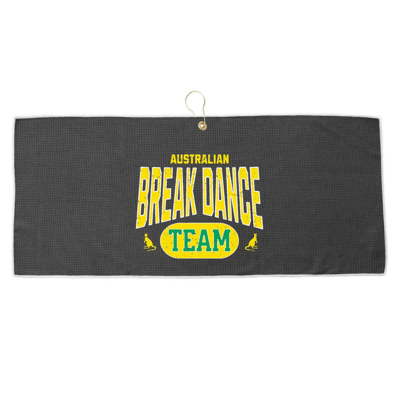 Australian Break Dance Costume Outfit For Halloween Large Microfiber Waffle Golf Towel