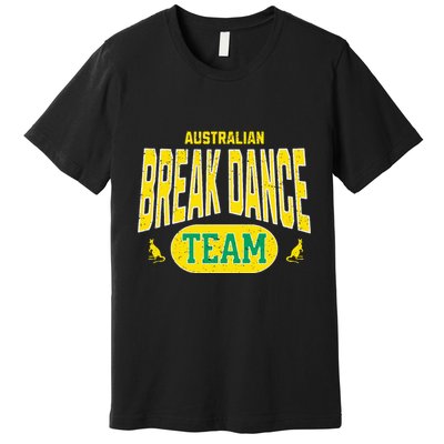 Australian Break Dance Costume Outfit For Halloween Premium T-Shirt