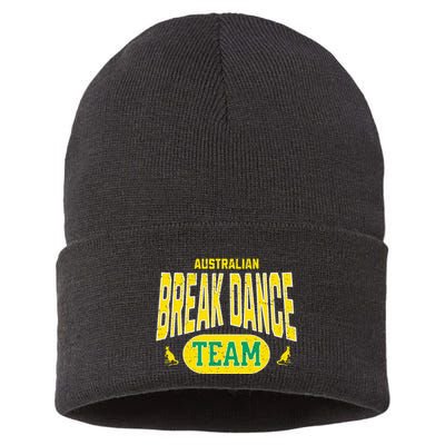 Australian Break Dance Costume Outfit For Halloween Sustainable Knit Beanie