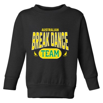 Australian Break Dance Costume Outfit For Halloween Toddler Sweatshirt