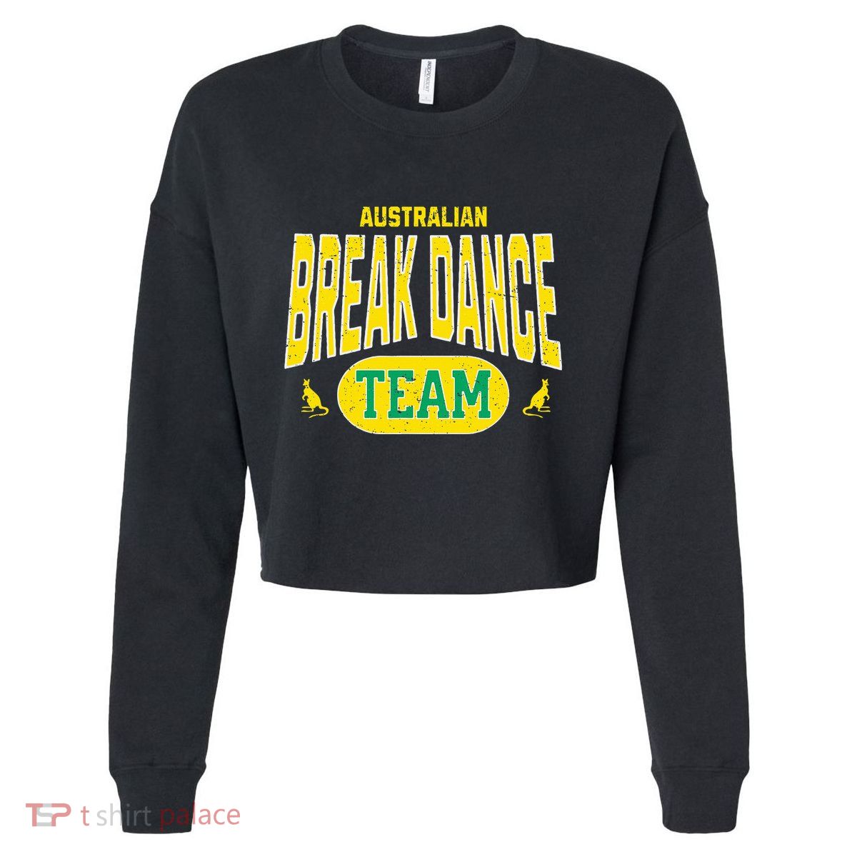 Australian Break Dance Costume Outfit For Halloween Cropped Pullover Crew