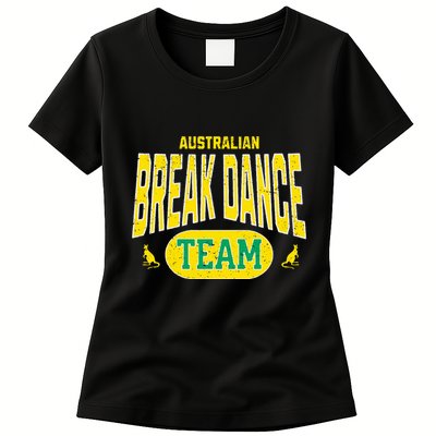 Australian Break Dance Costume Outfit For Halloween Womens T-Shirt