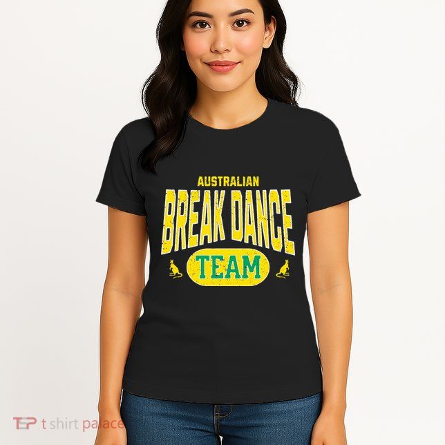 Australian Break Dance Costume Outfit For Halloween Womens T-Shirt