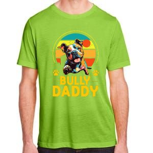 American Bully Daddy Proud Canine Dog Father Adult ChromaSoft Performance T-Shirt