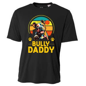 American Bully Daddy Proud Canine Dog Father Cooling Performance Crew T-Shirt