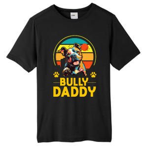 American Bully Daddy Proud Canine Dog Father Tall Fusion ChromaSoft Performance T-Shirt