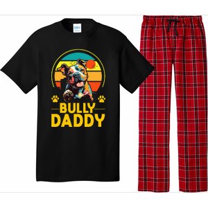 American Bully Daddy Proud Canine Dog Father Pajama Set