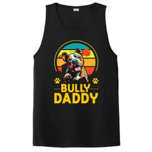 American Bully Daddy Proud Canine Dog Father PosiCharge Competitor Tank