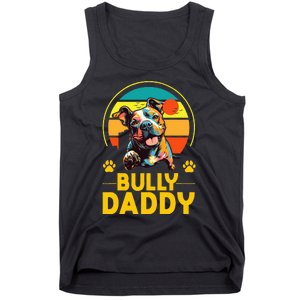 American Bully Daddy Proud Canine Dog Father Tank Top