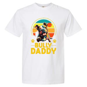 American Bully Daddy Proud Canine Dog Father Garment-Dyed Heavyweight T-Shirt