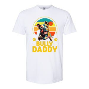 American Bully Daddy Proud Canine Dog Father Softstyle CVC T-Shirt