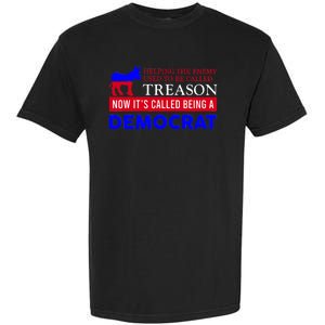 Anti Bi Den Helping The Enemy Used To Be Called Treason Garment-Dyed Heavyweight T-Shirt