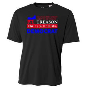 Anti Bi Den Helping The Enemy Used To Be Called Treason Cooling Performance Crew T-Shirt