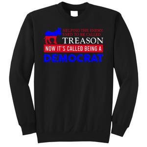 Anti Bi Den Helping The Enemy Used To Be Called Treason Sweatshirt