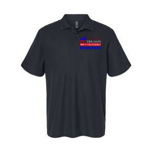 Anti Bi Den Helping The Enemy Used To Be Called Treason Softstyle Adult Sport Polo