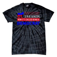 Anti Bi Den Helping The Enemy Used To Be Called Treason Tie-Dye T-Shirt