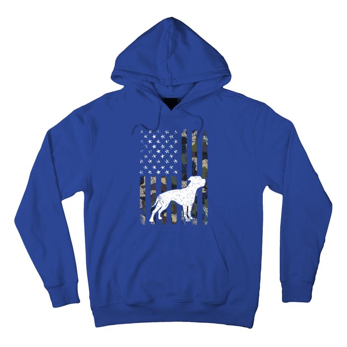 American Bulldog Dog Dad Mom Camouflage Usa Flag Great Gift Hoodie