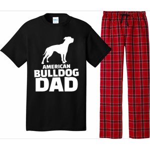 American Bulldog Dad Gift Pajama Set