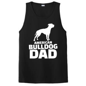 American Bulldog Dad Gift PosiCharge Competitor Tank