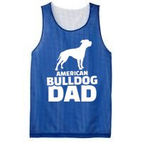 American Bulldog Dad Gift Mesh Reversible Basketball Jersey Tank