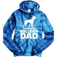 American Bulldog Dad Gift Tie Dye Hoodie