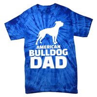 American Bulldog Dad Gift Tie-Dye T-Shirt