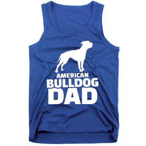 American Bulldog Dad Gift Tank Top