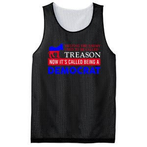 Anti Bi Den Helping The Enemy Used To Be Called Treason Mesh Reversible Basketball Jersey Tank