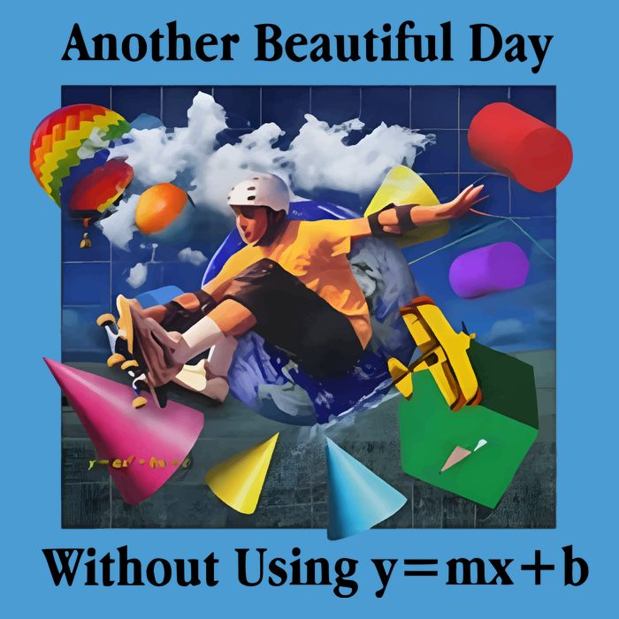 Another Beautiful Day Without Using Y=Mx+B Tie Dye Hoodie
