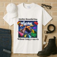 Another Beautiful Day Without Using Y=Mx+B Tall T-Shirt