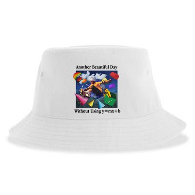 Another Beautiful Day Without Using Y=Mx+B Sustainable Bucket Hat