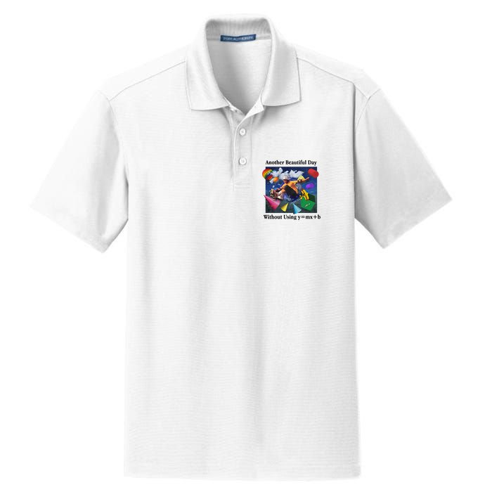 Another Beautiful Day Without Using Y=Mx+B Dry Zone Grid Polo