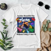 Another Beautiful Day Without Using Y=Mx+B Premium T-Shirt