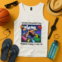 Another Beautiful Day Without Using Y=Mx+B Tank Top