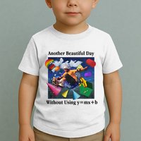 Another Beautiful Day Without Using Y=Mx+B Toddler T-Shirt