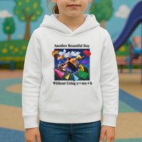 Another Beautiful Day Without Using Y=Mx+B Kids Hoodie