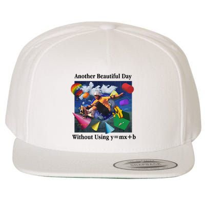 Another Beautiful Day Without Using Y=Mx+B Wool Snapback Cap