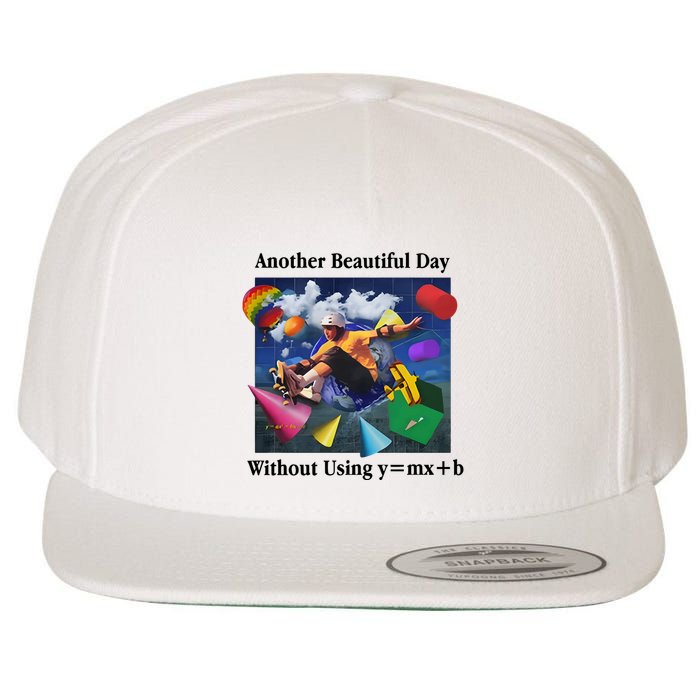 Another Beautiful Day Without Using Y=Mx+B Wool Snapback Cap