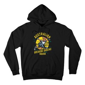 Australian Break Dancing Squad Kangaroo Hoodie