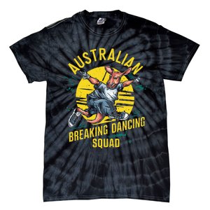 Australian Break Dancing Squad Kangaroo Tie-Dye T-Shirt