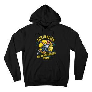 Australian Break Dancing Squad Kangaroo Tall Hoodie