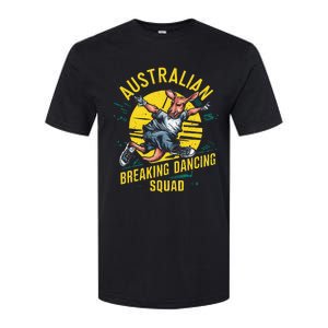 Australian Break Dancing Squad Kangaroo Softstyle CVC T-Shirt